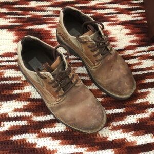 Ariat Linden Women Work Low Top Ankle Shoes Boots Size 7.5B Brown Leather hiking